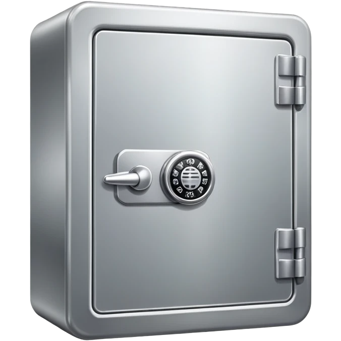 silver safe emoji