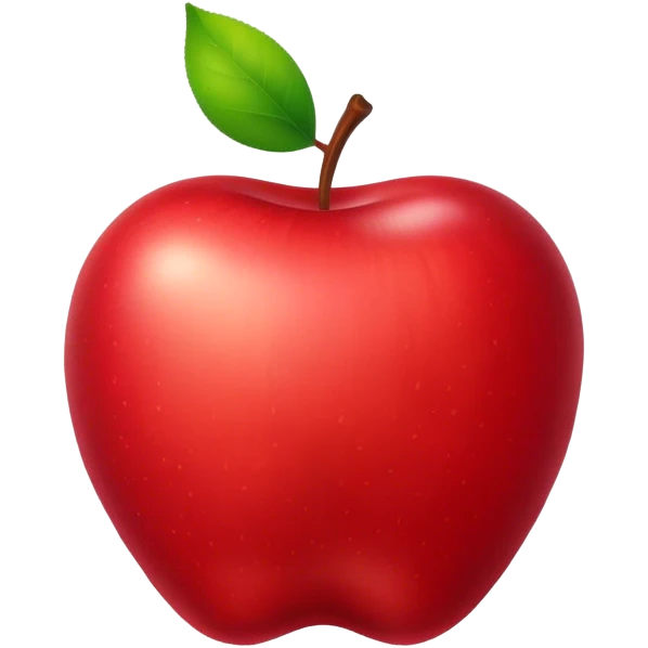 Red Apple emoji