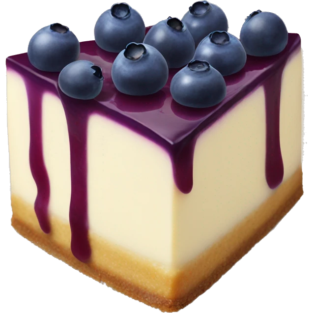 Blueberry Cheesecake  emoji