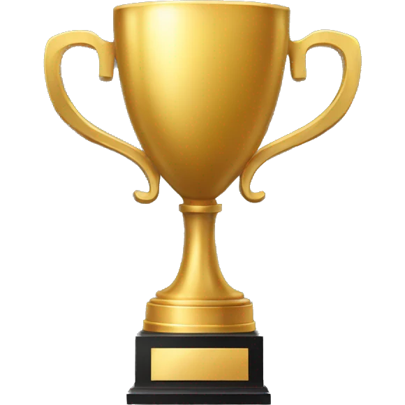 gold trophy emoji
