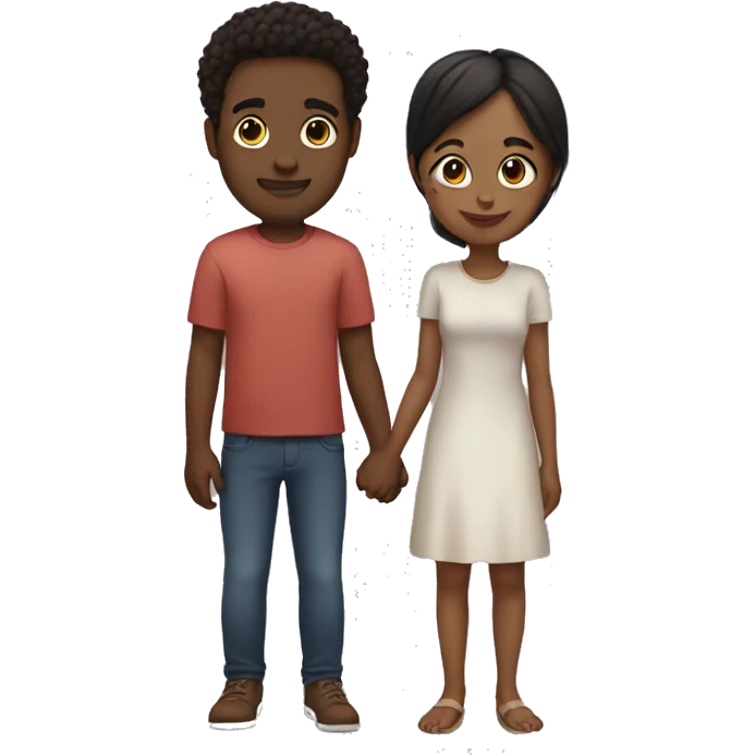 me and my boyfriend holding hands emoji