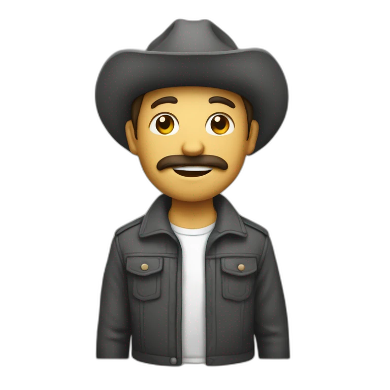 homme avec une calvitie emoji