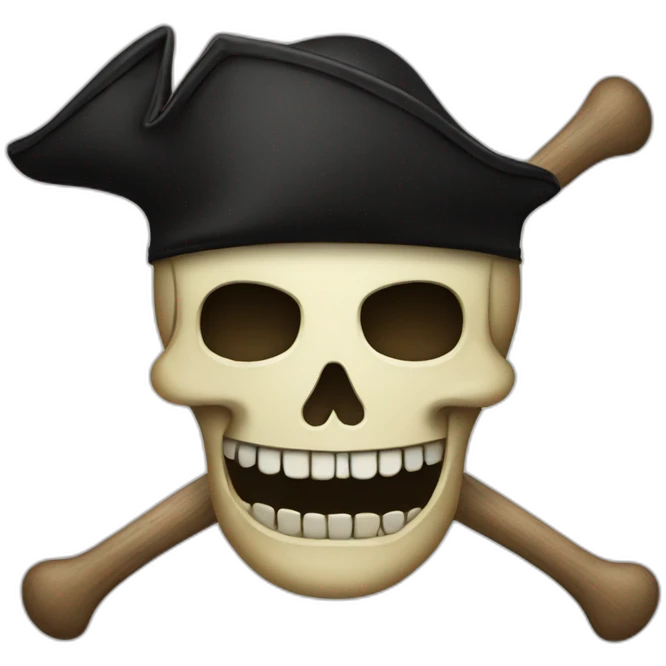 apple jolly roger emoji