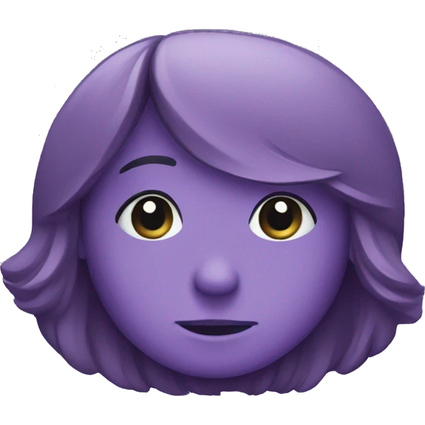 Purple emoji