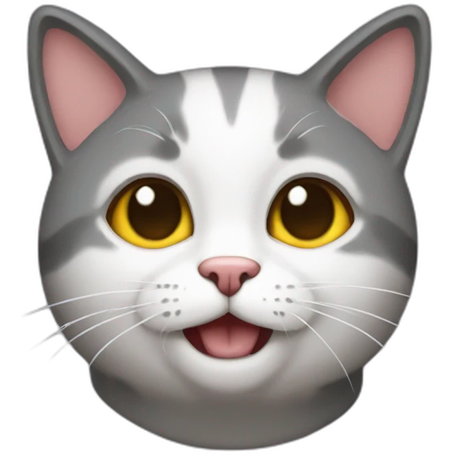 Un gato orinando  emoji