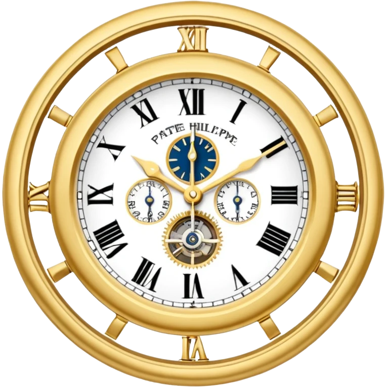 pateck phillipe clock emoji