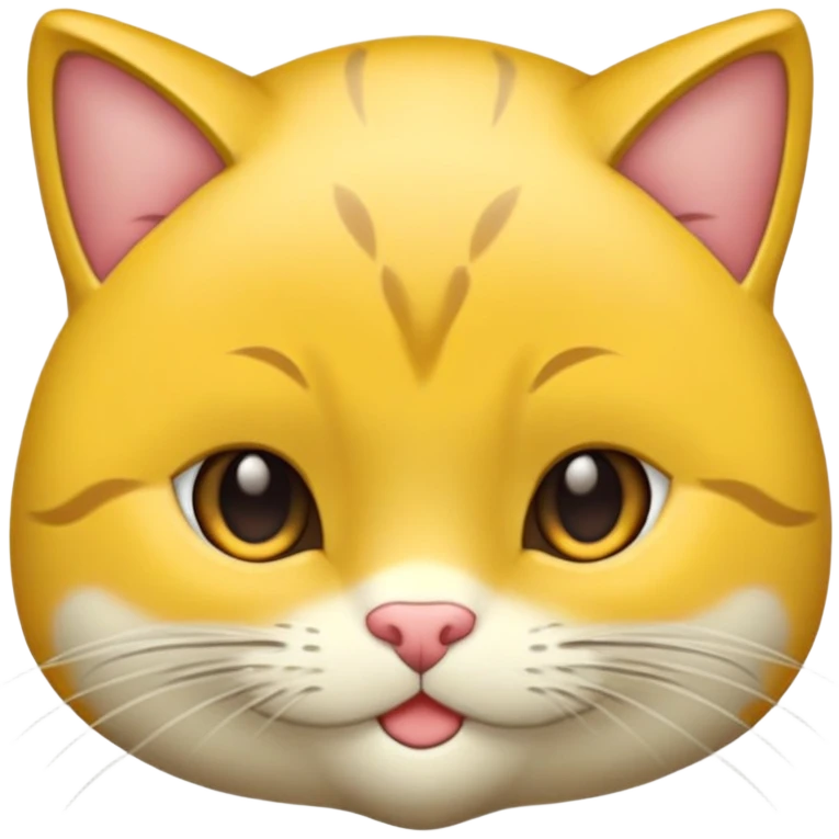 Кот в шляпе с чемоданом в лапах emoji