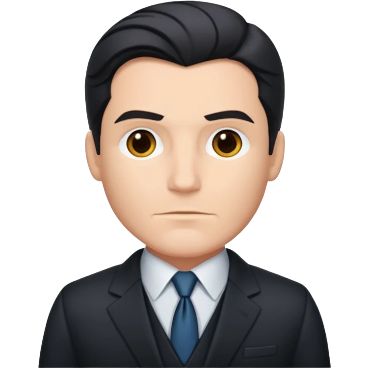 bruce wayne in suit emoji
