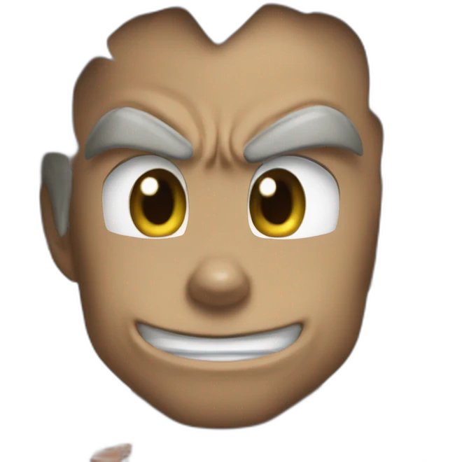 does goku clean nuts? emoji