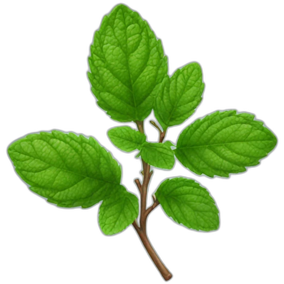 peppermint branch emoji