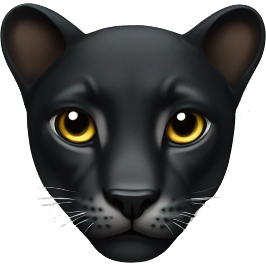 Animal pantera negra emoji