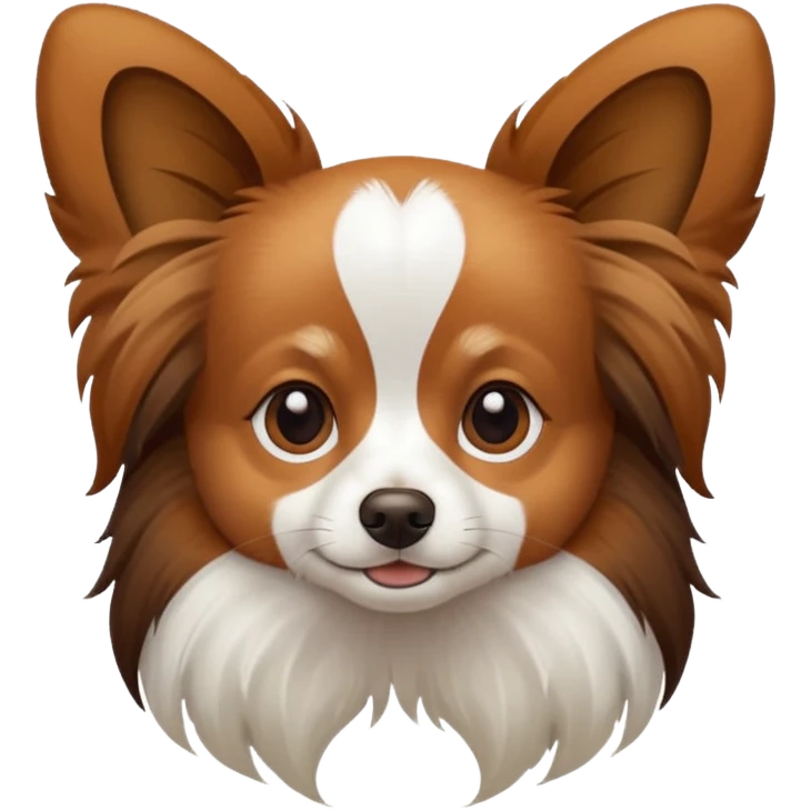 dog papillon emoji
