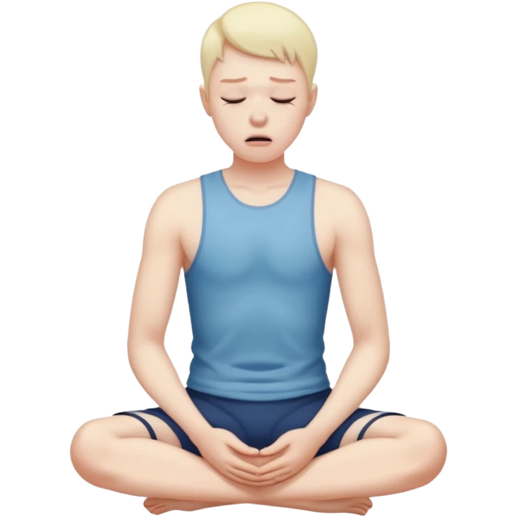 Suffering from a disease that makes strenuous exercise unsuitable emoji