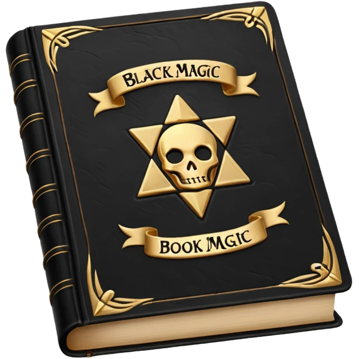 black magic book emoji
