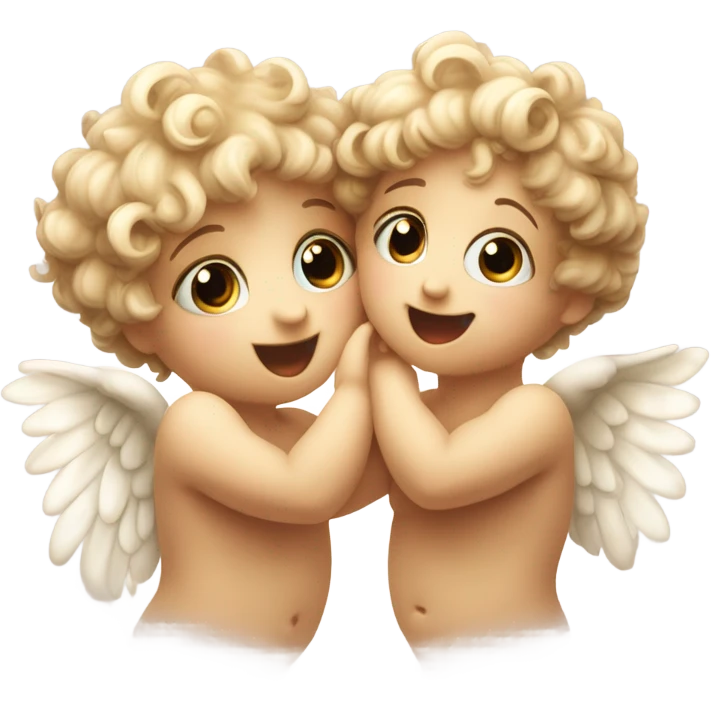 the two cherubs emoji