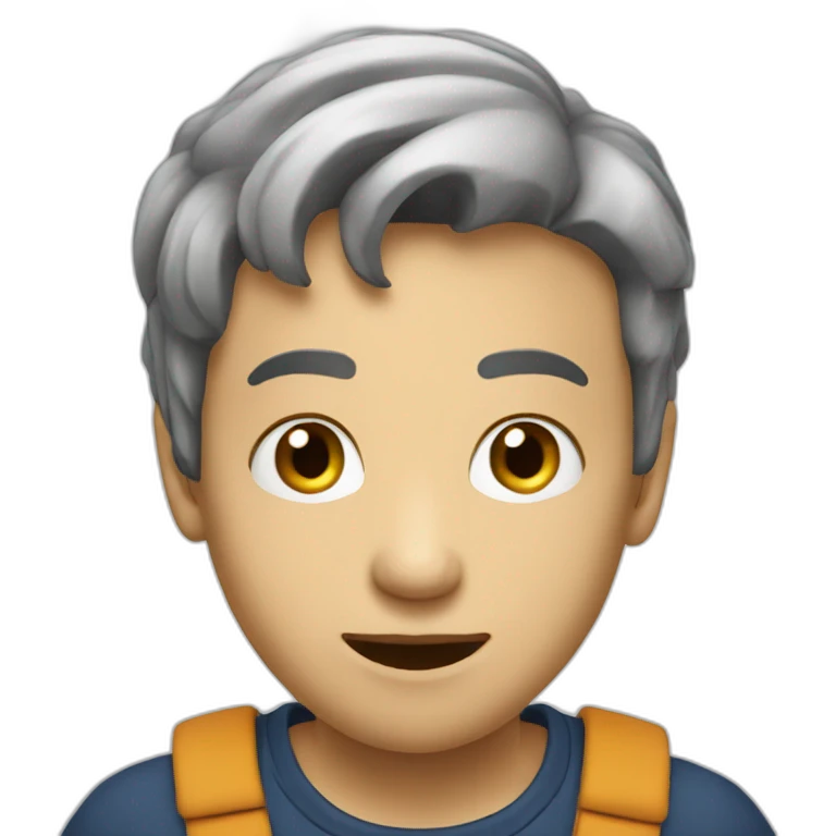 Garçon télé emoji