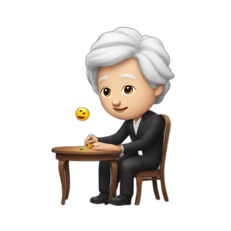 Maman baize papa emoji