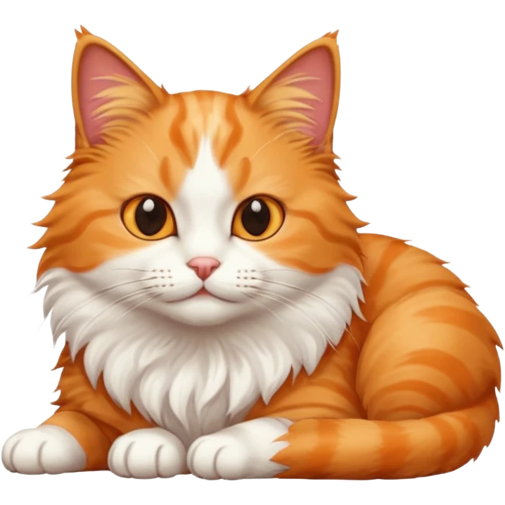 cat stretching emoji