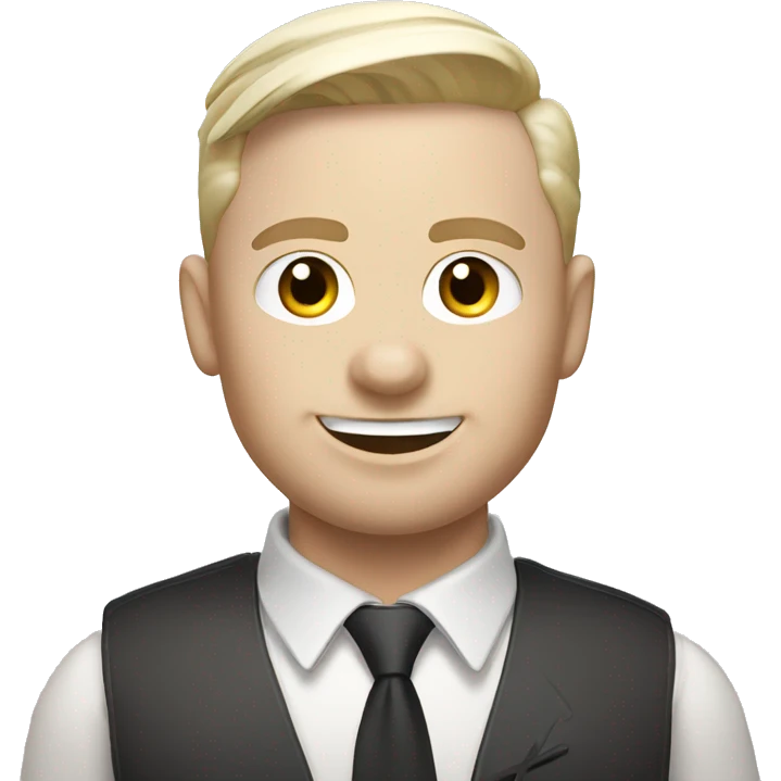 White Tesla model 3 emoji