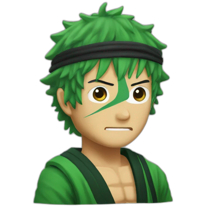 Zoro roronoa emoji
