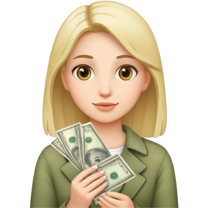 girl with money  emoji