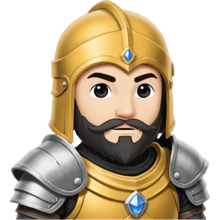 Enano dnd estilo blanco y negro dibujo emoji