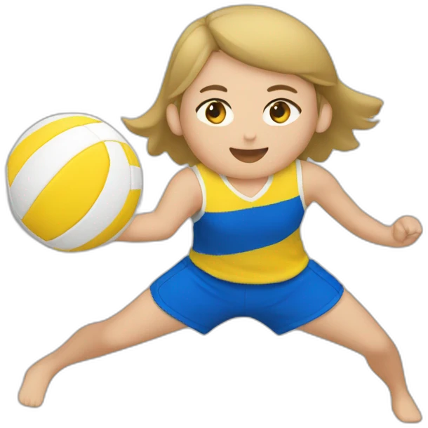 play volleyball emoji