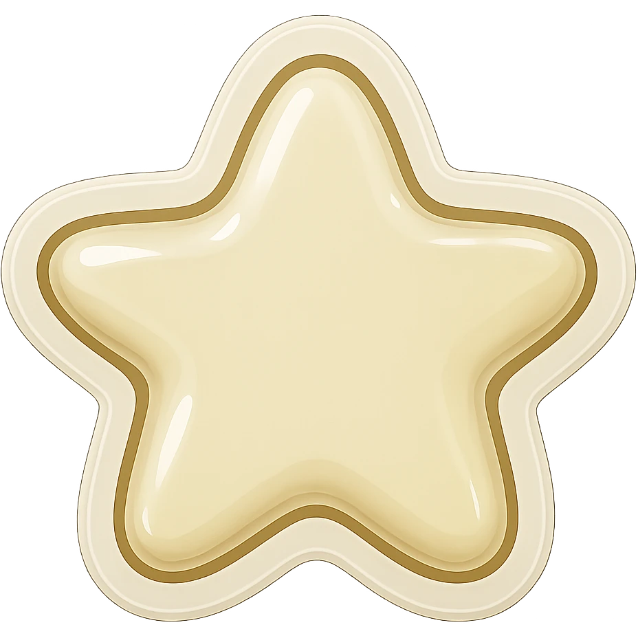 star carved from icory emoji