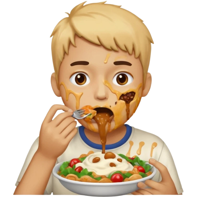 Gross eat  emoji