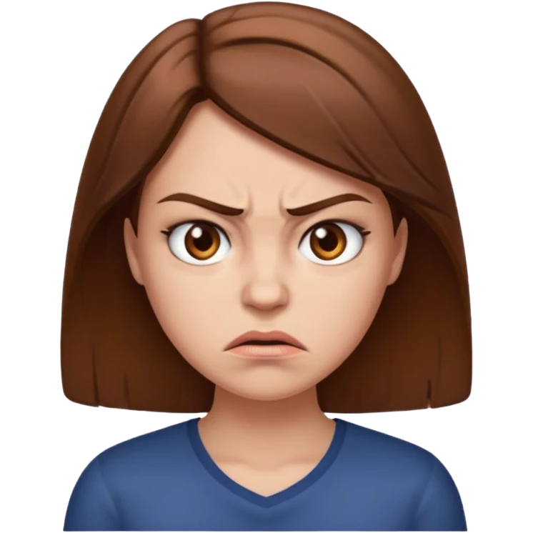 woman angry emoji