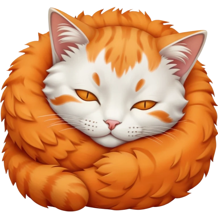 Sleep cat  emoji