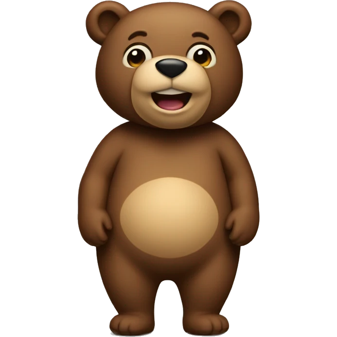 voluptuous bear emoji