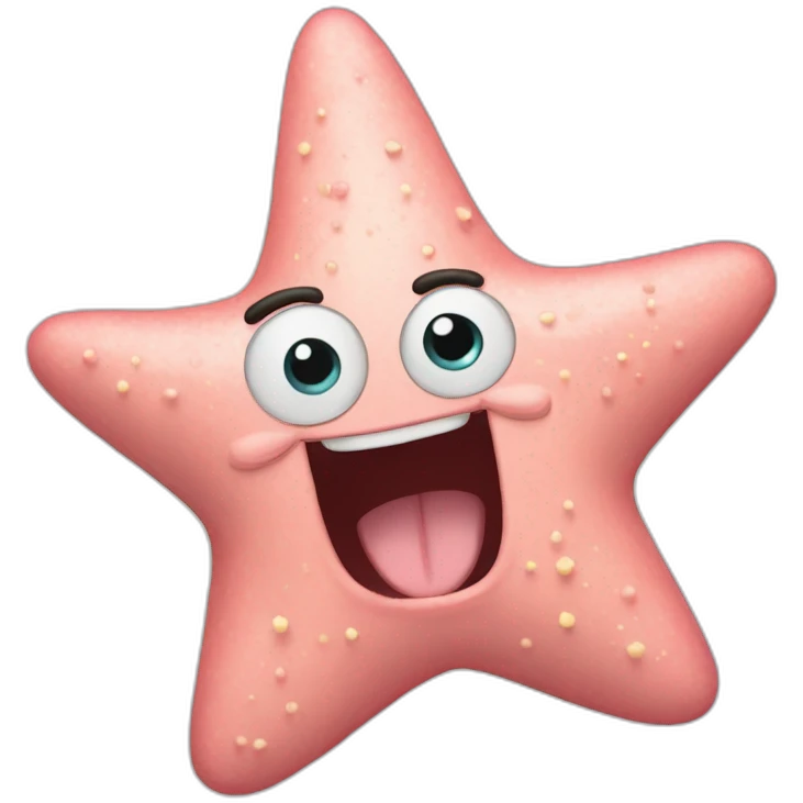Patrick star emoji