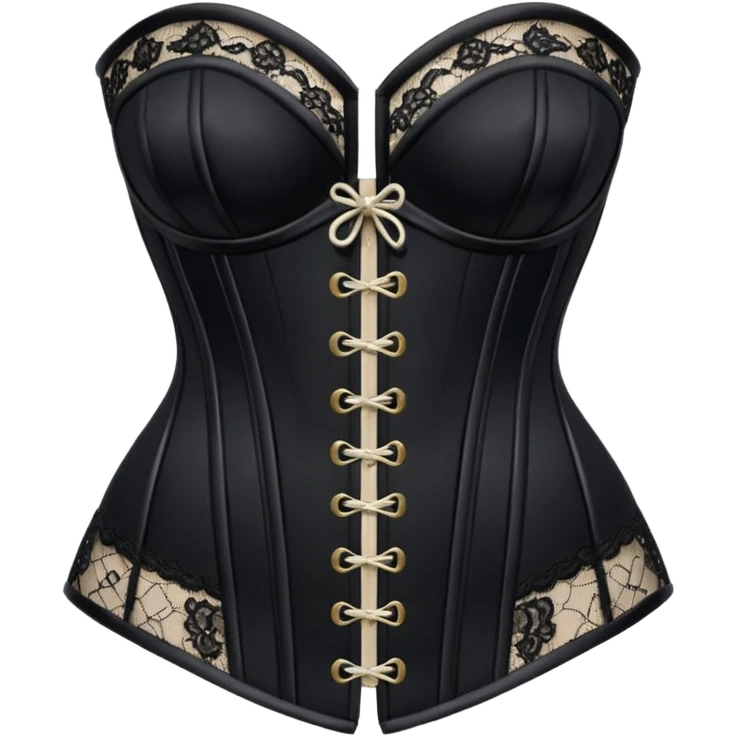Black corset emoji