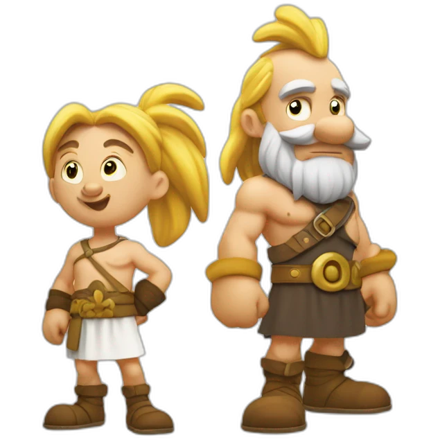 asterix and oburix emoji