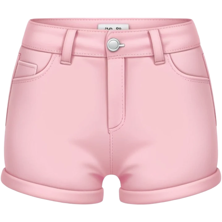 super realistic baby pink booty shorts emoji