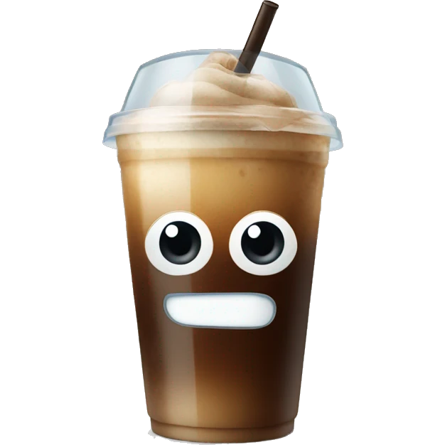 Ice coffe emoji