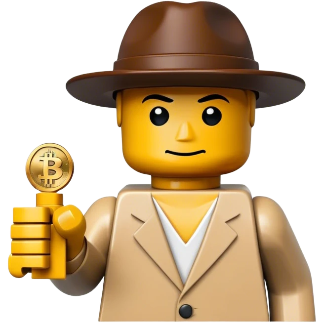 lego homme hackeur bitcoin emoji