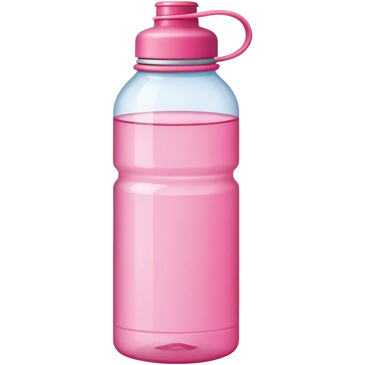 Pink waterbottle  emoji