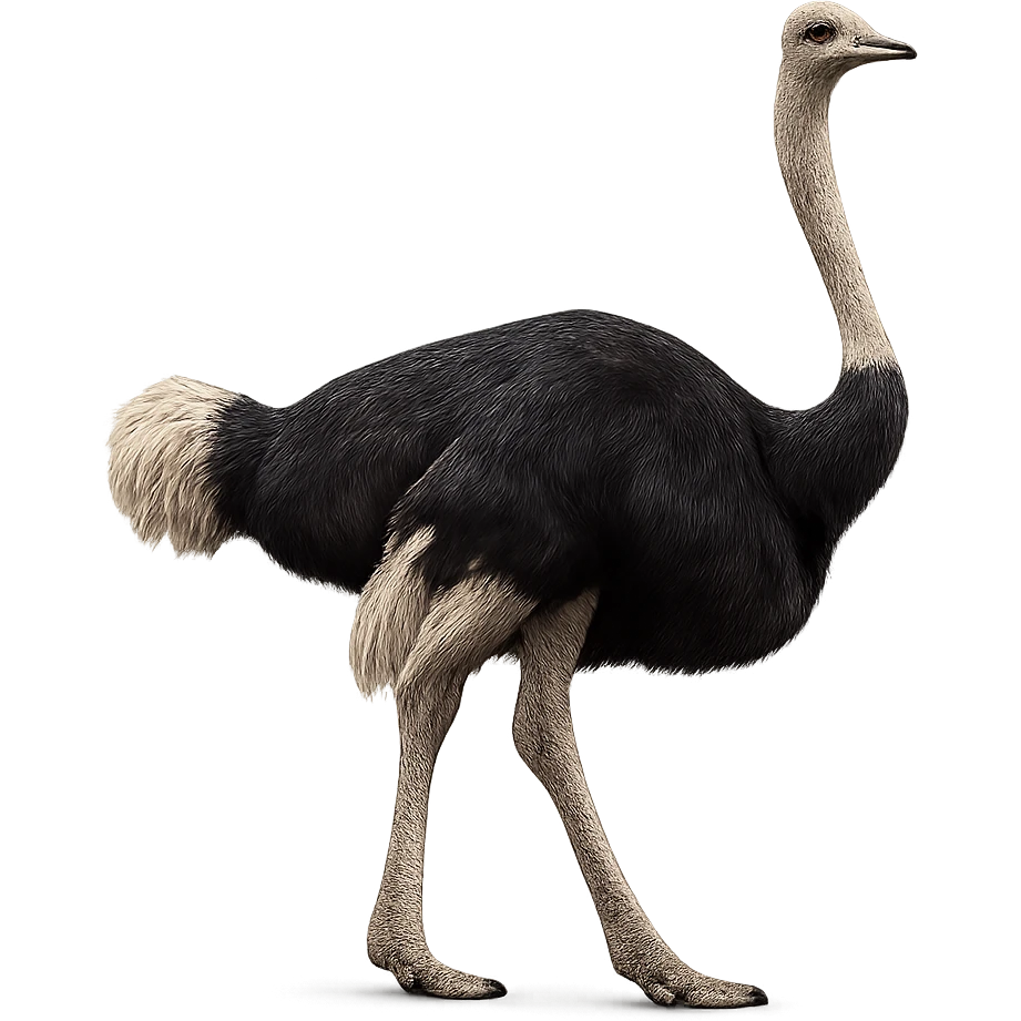 Ostrich emoji