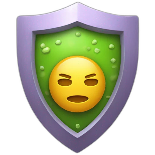 immune system shield emoji