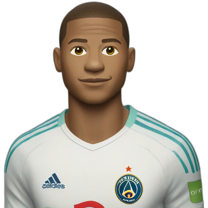 Mbappé con disfraz de tortuga emoji