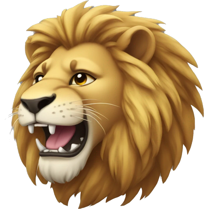 cool lion emoji