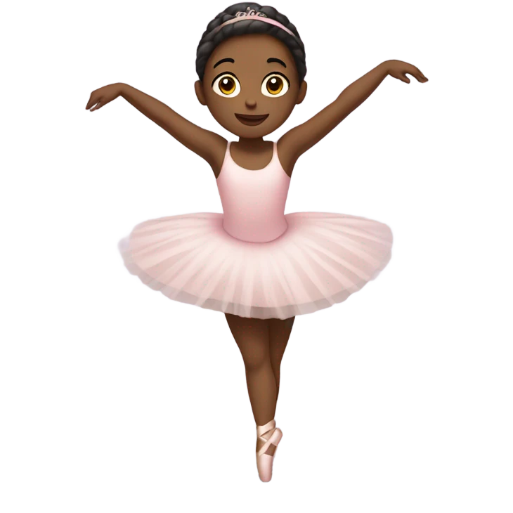 girl ding ballet emoji