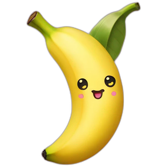 Hello kitty banana emoji