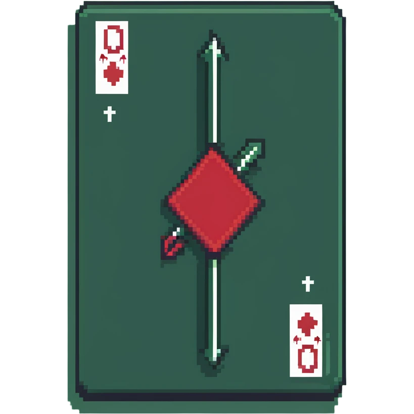 Red Uno reverse card with arrows emoji