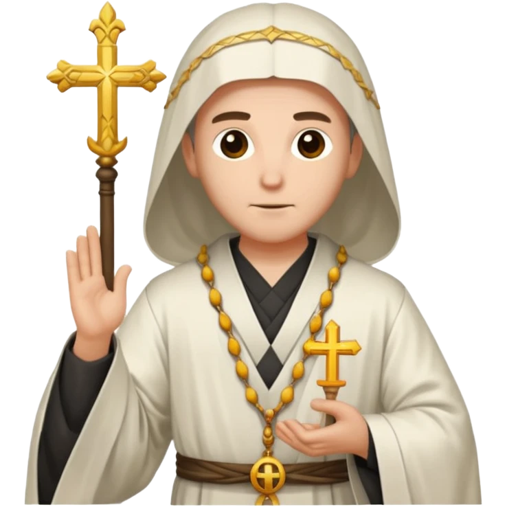 Lawful Human Priest in game emoji