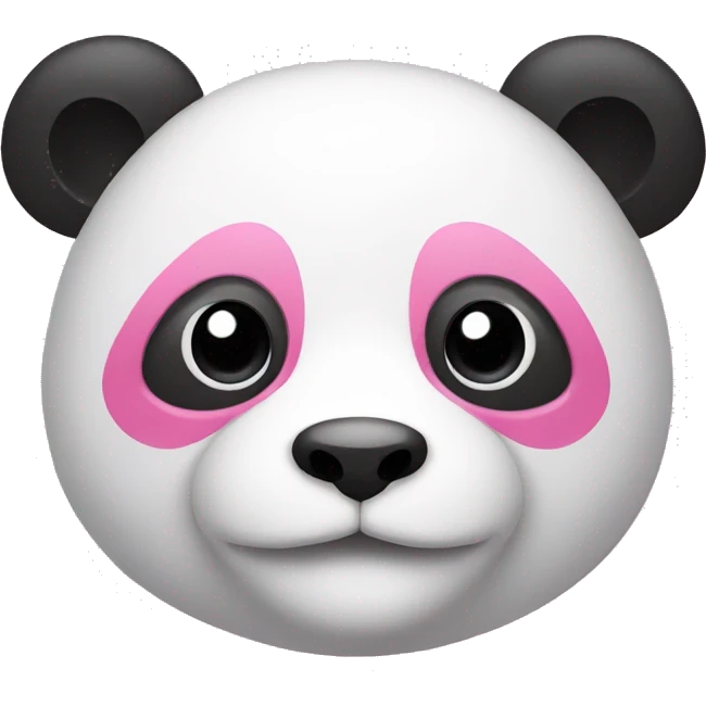 pink panda emoji