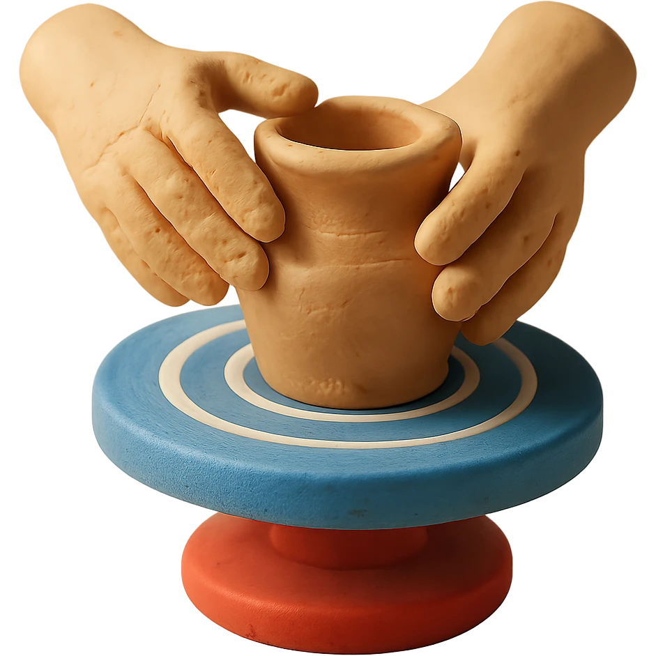 potter's wheel emoji
