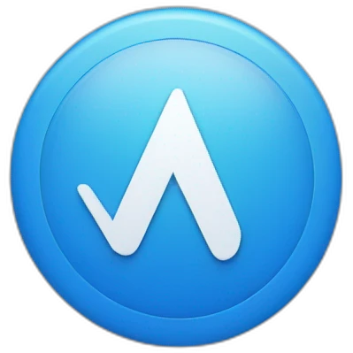 A white colored tick which is formed inside a blue colored circle. emoji